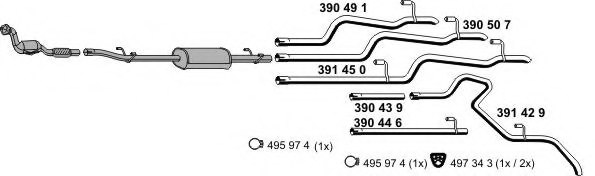 ERNST 040589 Exhaust System